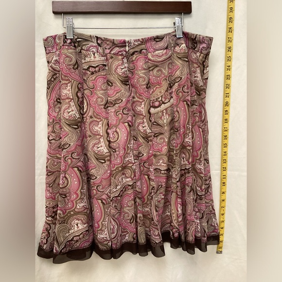 Y2K Dress Barn Paisley Skirt - Picture 2 of 3